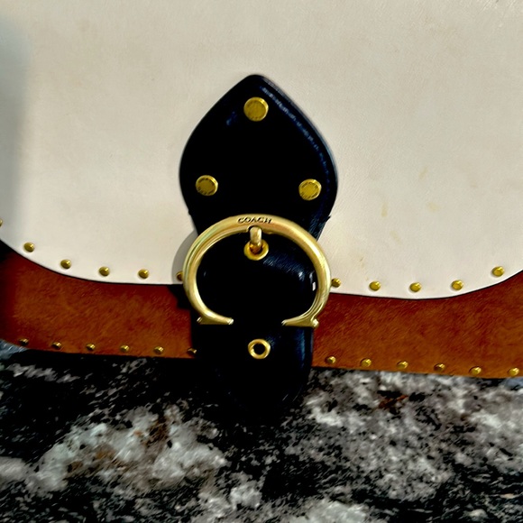 Riveted Coach bag . Used very little: - Picture 5 of 6